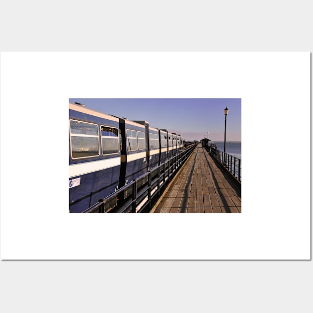 Southend on Sea Pier and Train Essex Wall Art by AndyEvansPhotos
